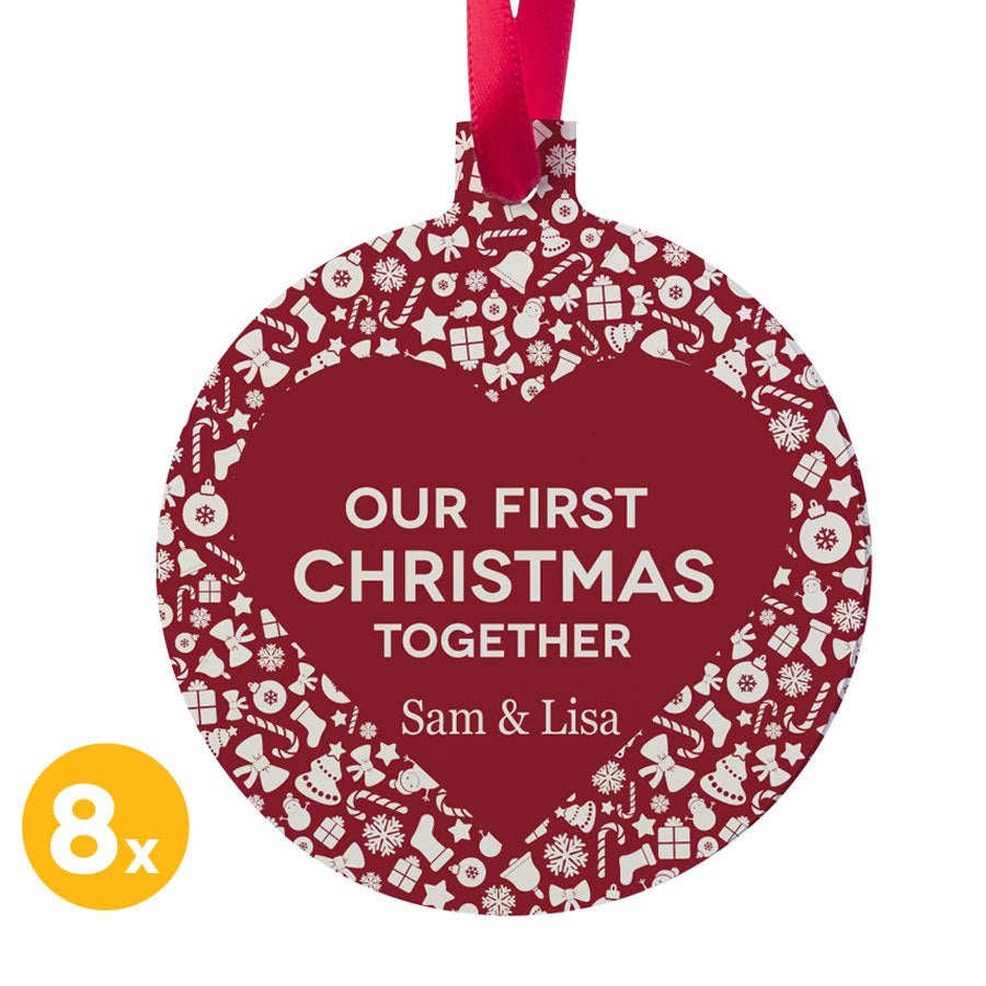 Julepynt Aluminium - Kugle(8)