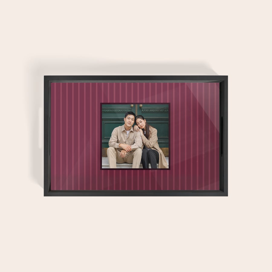 Personalised serving tray Personalised serving tray