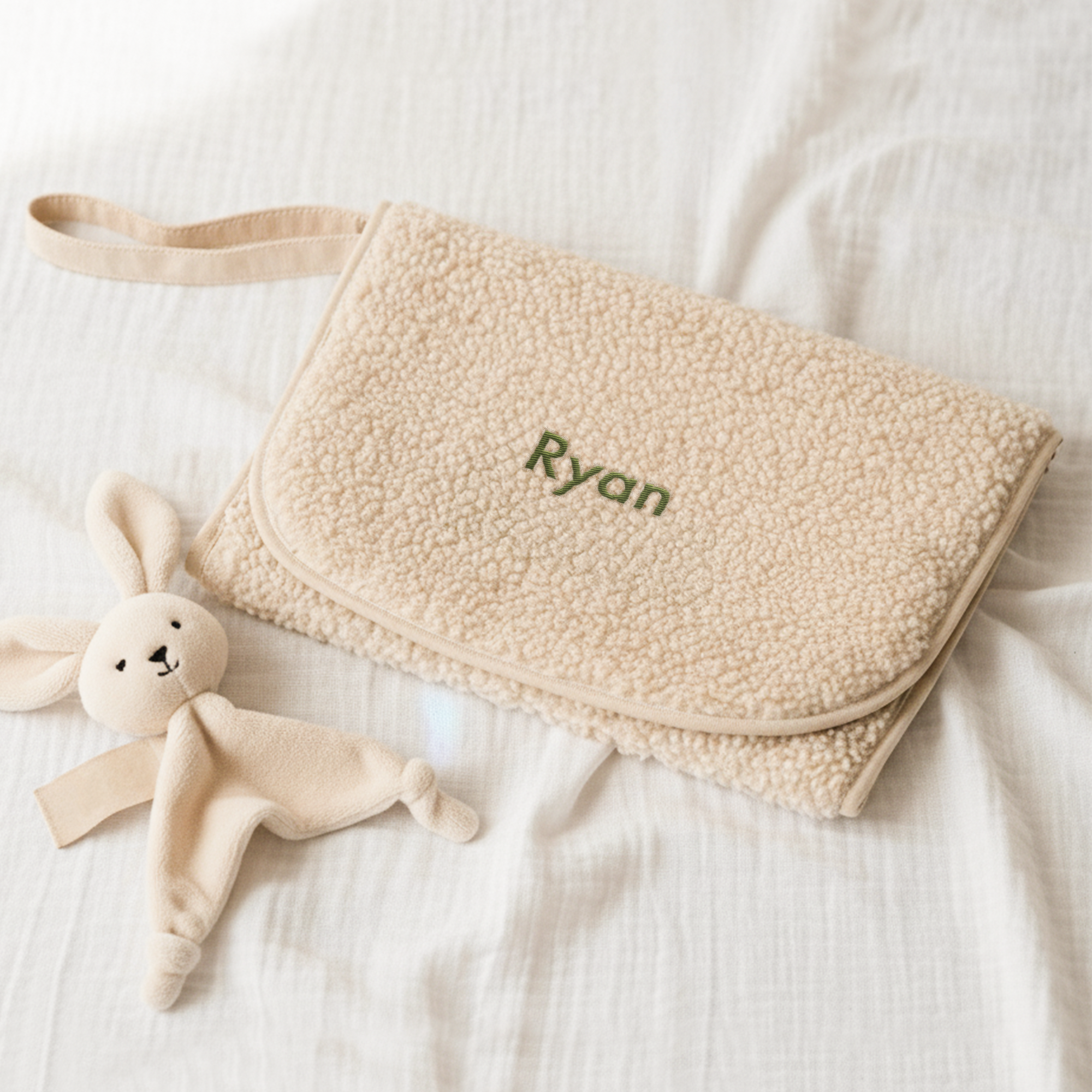 Matelas à langer teddy personnalisé
