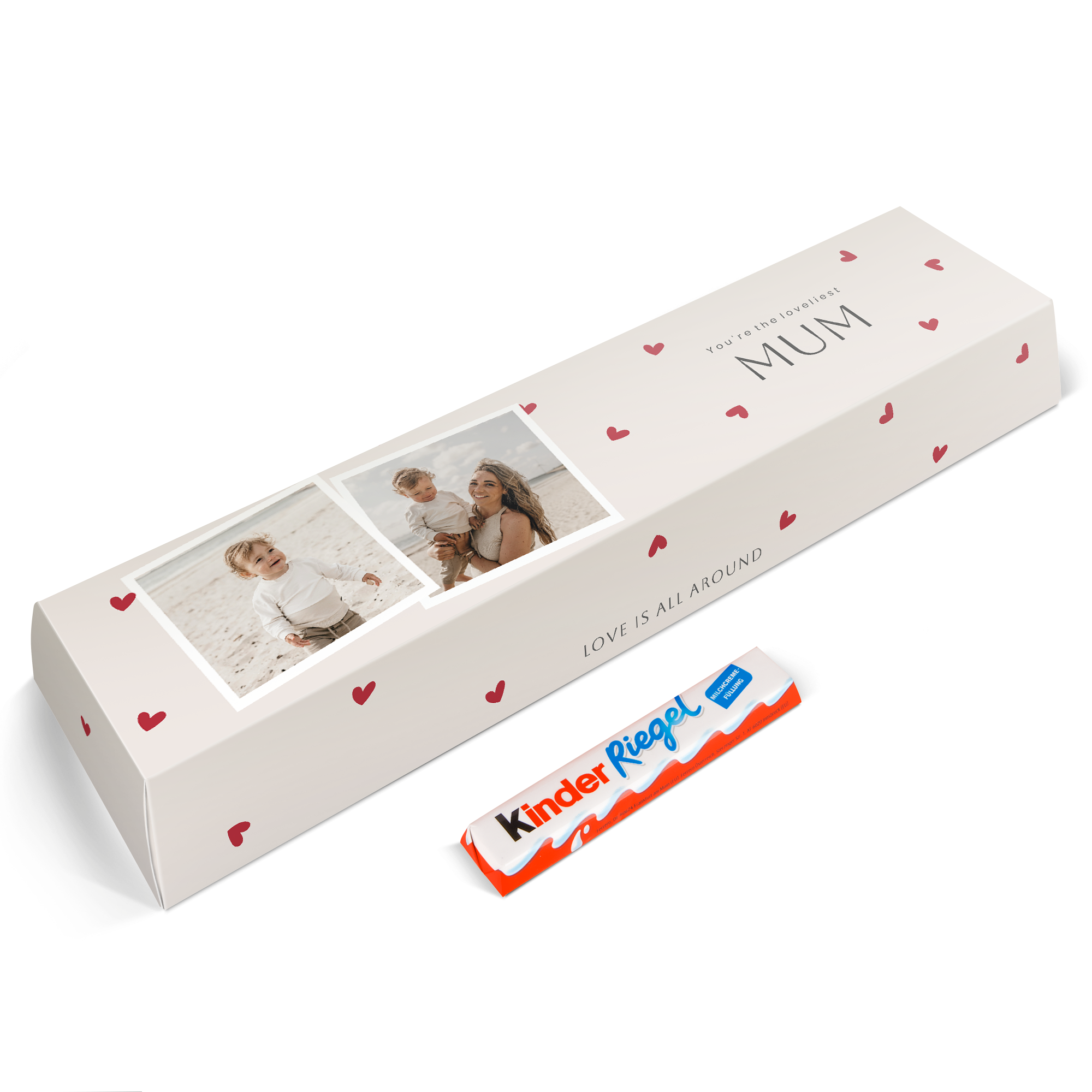 Barra kinder XXL personalizada