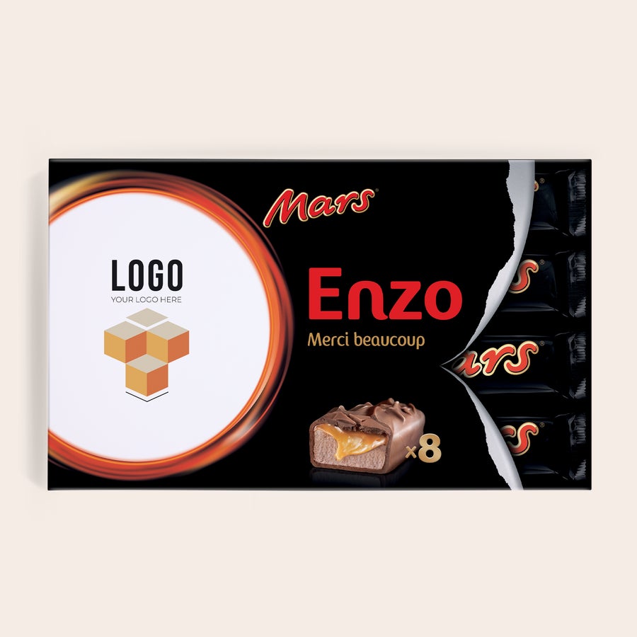 Coffret cadeau Mars personnalisé Coffret cadeau Mars personnalisé