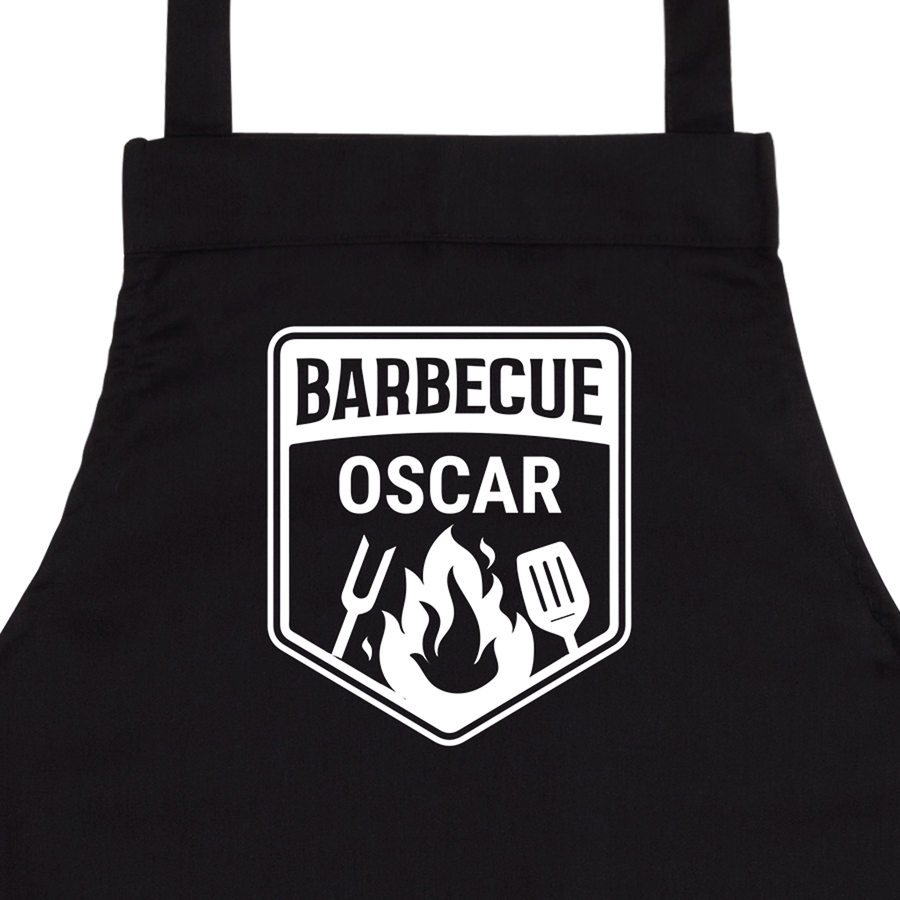 Ensemble BBQ  Tablier Barbecue Personnalisé + Toque et Accessoires