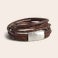 Leren armband heren graveren Leren armband heren graveren