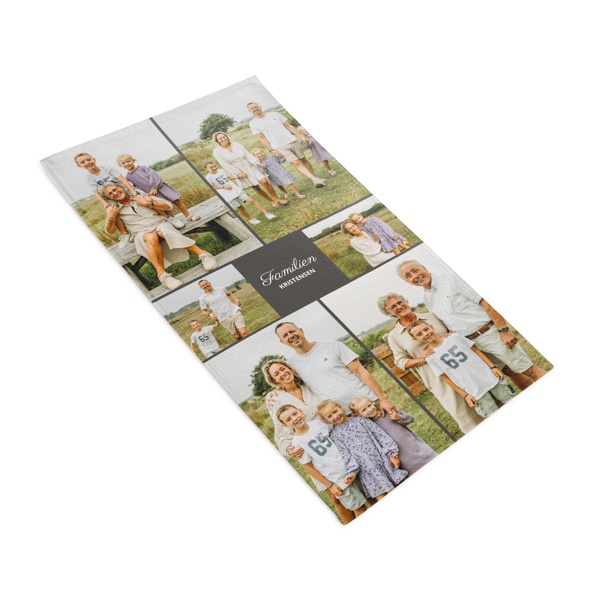 Håndklæde med heldækkende print