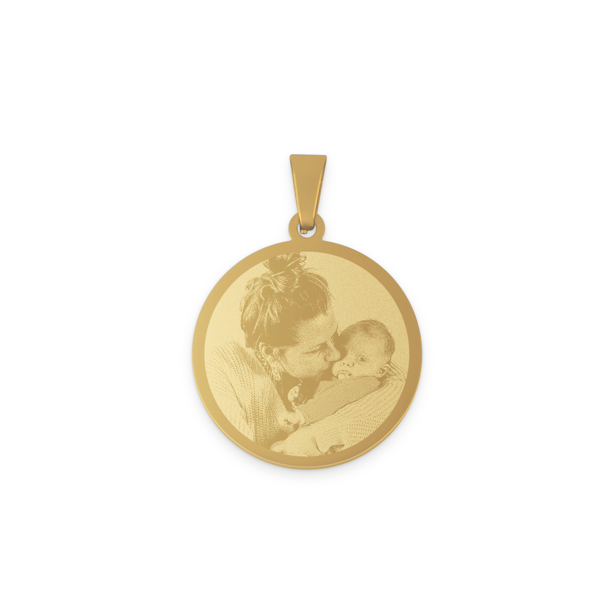 Personalisierte Runde Kette