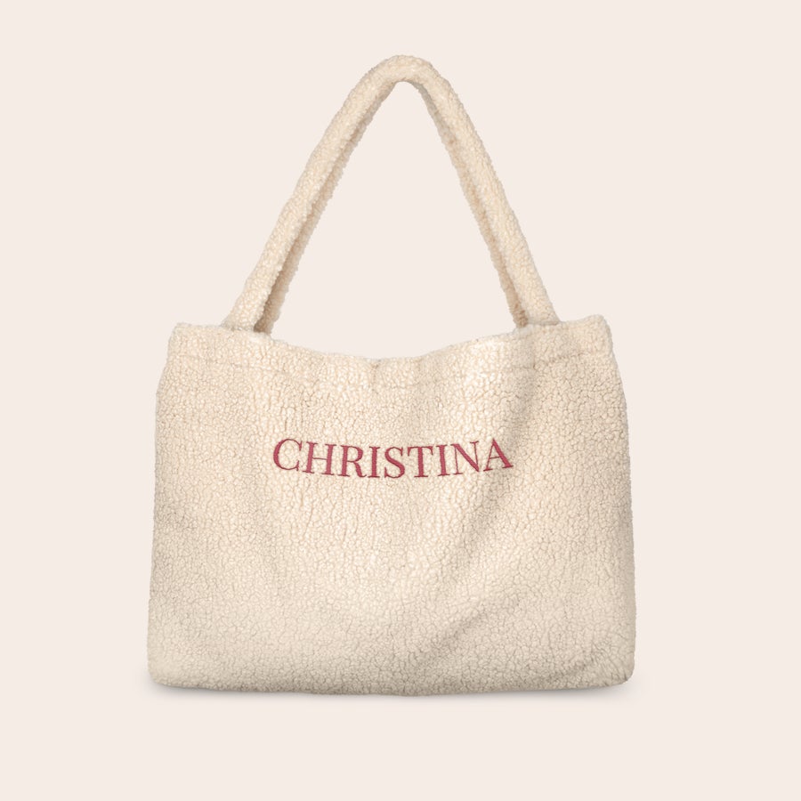 Personalised teddy tote bag Personalised teddy tote bag