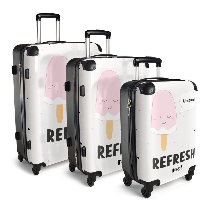 Custom Princess luggage set