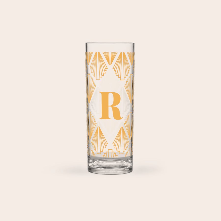 Highball Glass - Plastic - Printed  Highball Glass - Plastic - Printed