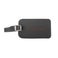 Leather luggage tag