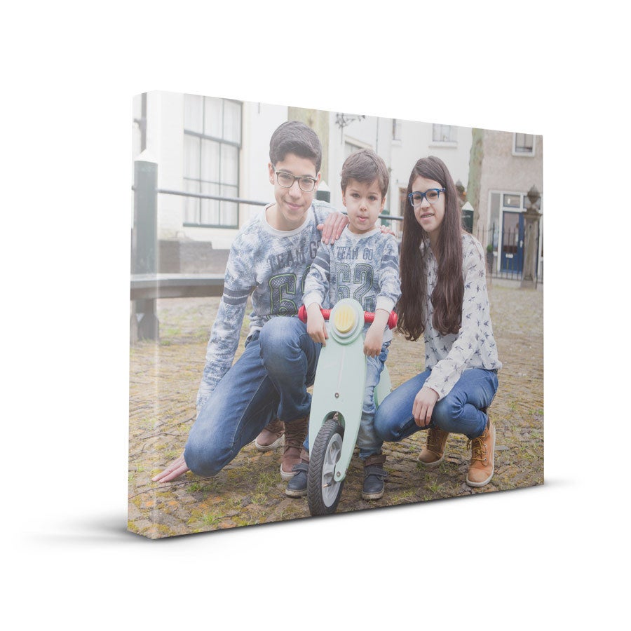 Personalised photo canvas