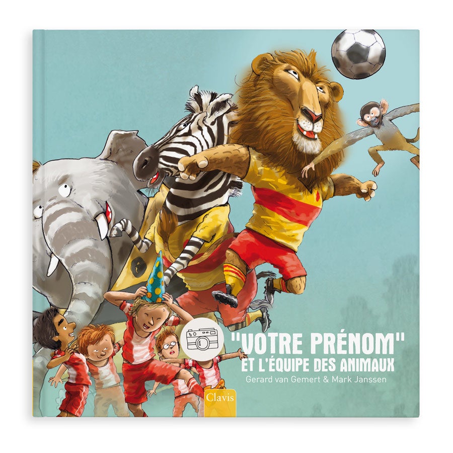 Livre football - L'équipe des animaux Livre football - L'équipe des animaux