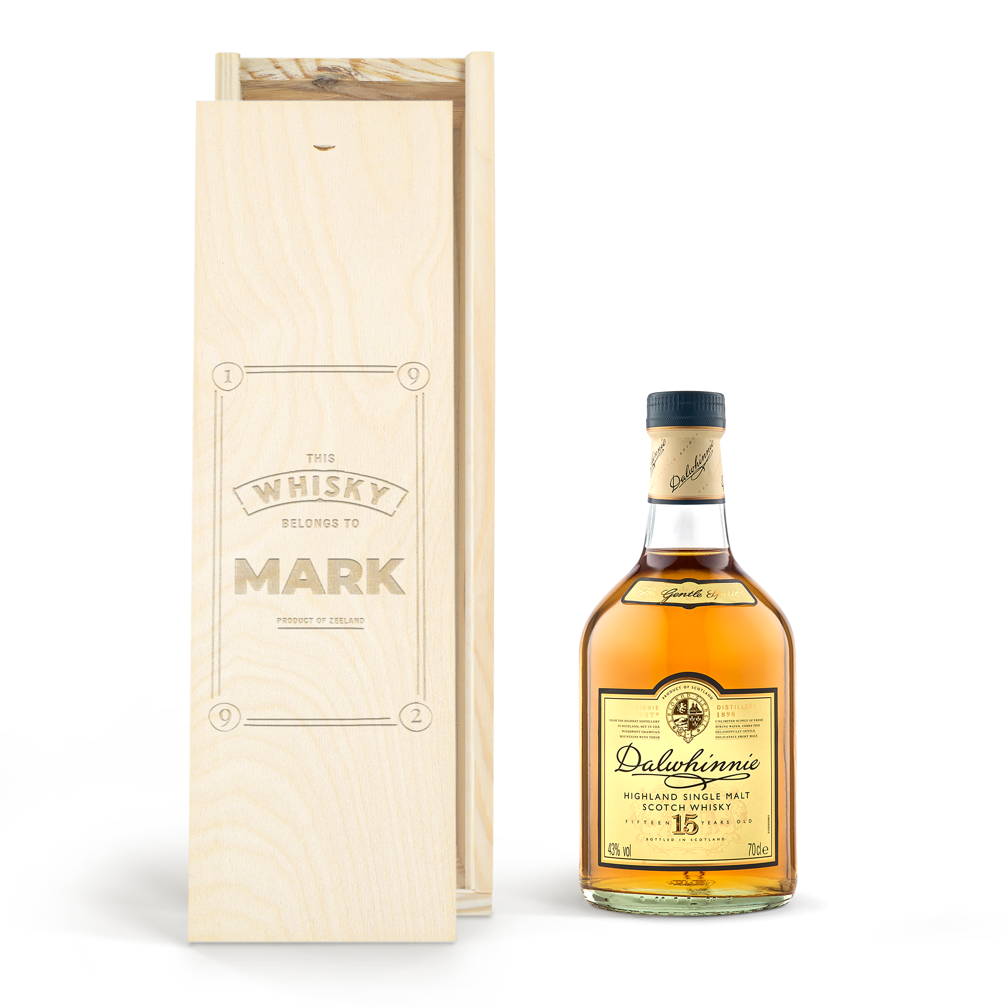 Whisky Dalwhinnie 15 Years personaliseren