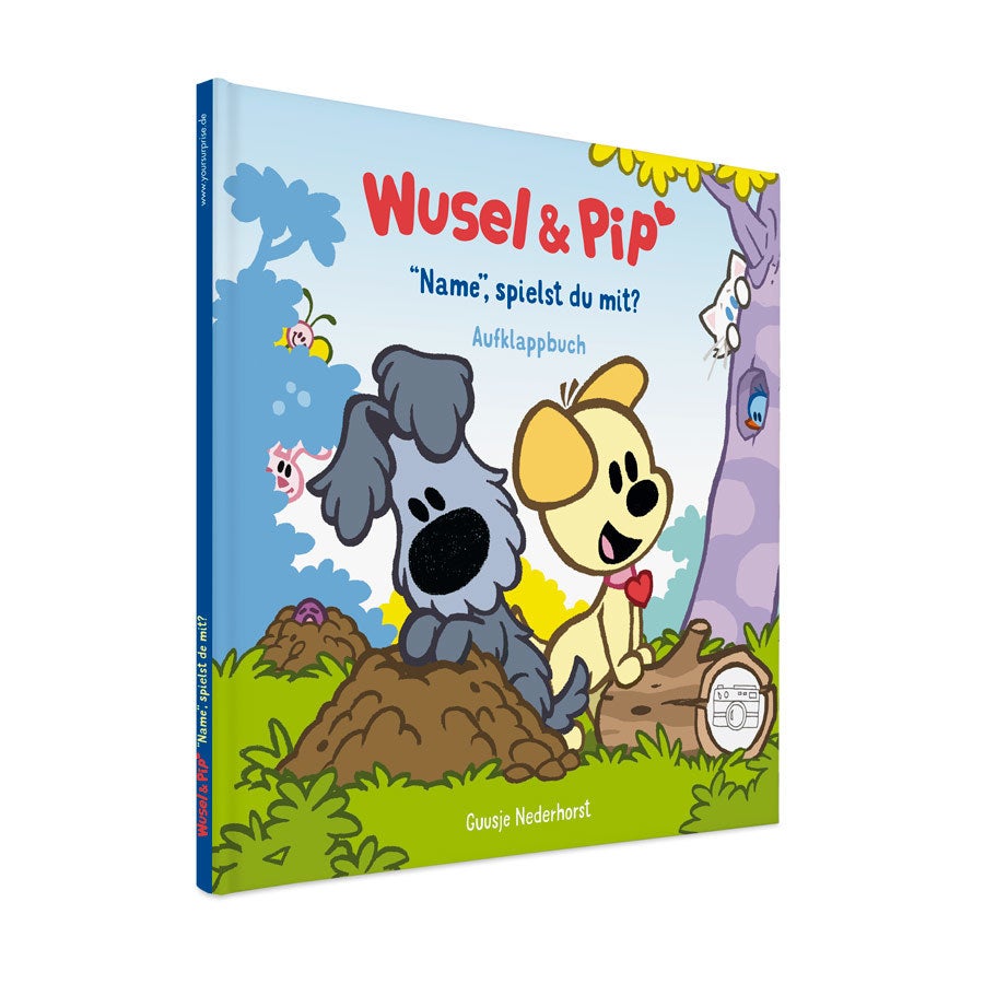 Personalisiertes Kinderbuch – Wusel & Pip - Versteckspiel - Hardcover