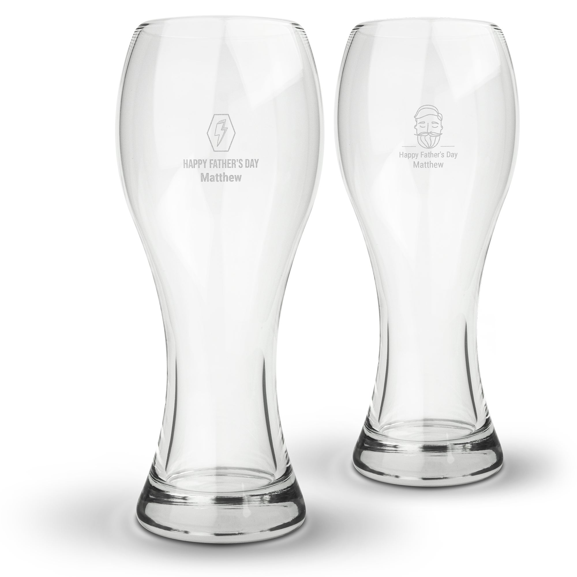 Vaderdag Weizen bierglas graveren (2 stuks) Vaderdag Weizen bierglas graveren (2 stuks)