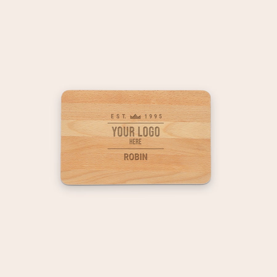 Personalised wooden chopping board Personalised wooden chopping board