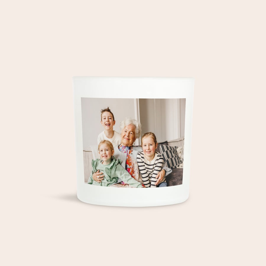 Personalisierte Kerze im Glas Personalisierte Kerze im Glas