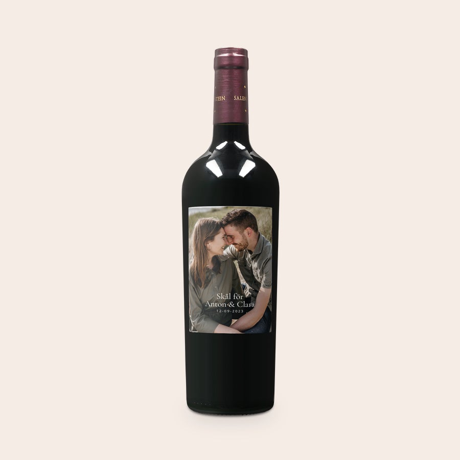 Personlig vinflaska Salentein Merlot Personlig vinflaska Salentein Merlot