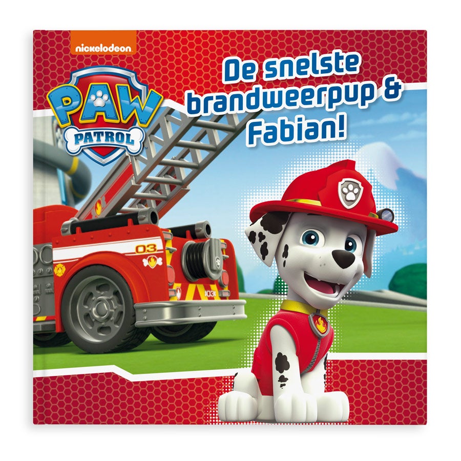 Paw Patrol 'De Snelste Brandweerpup' personaliseren