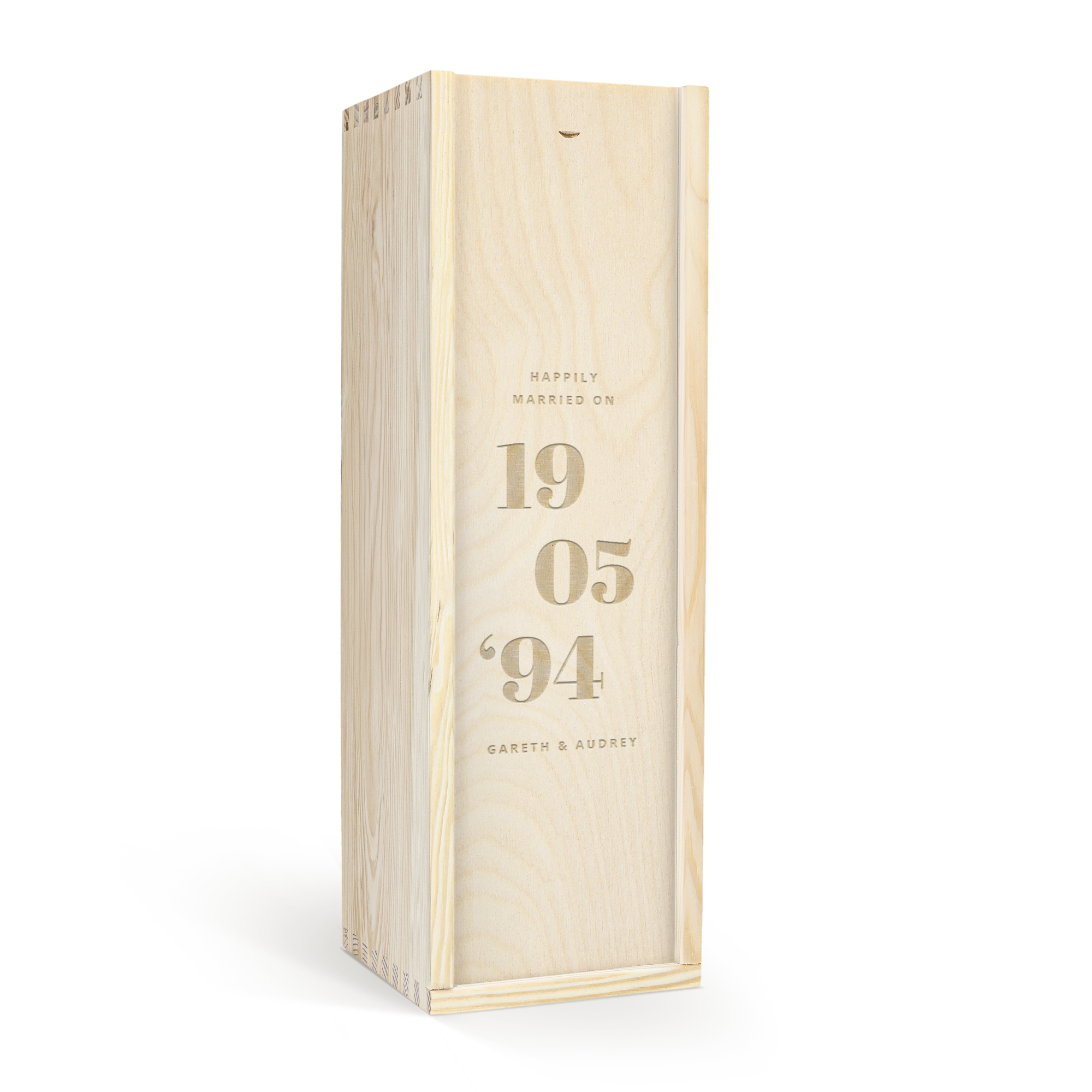 Personalised Whiskey Gift - The Balvenie - Wooden Case