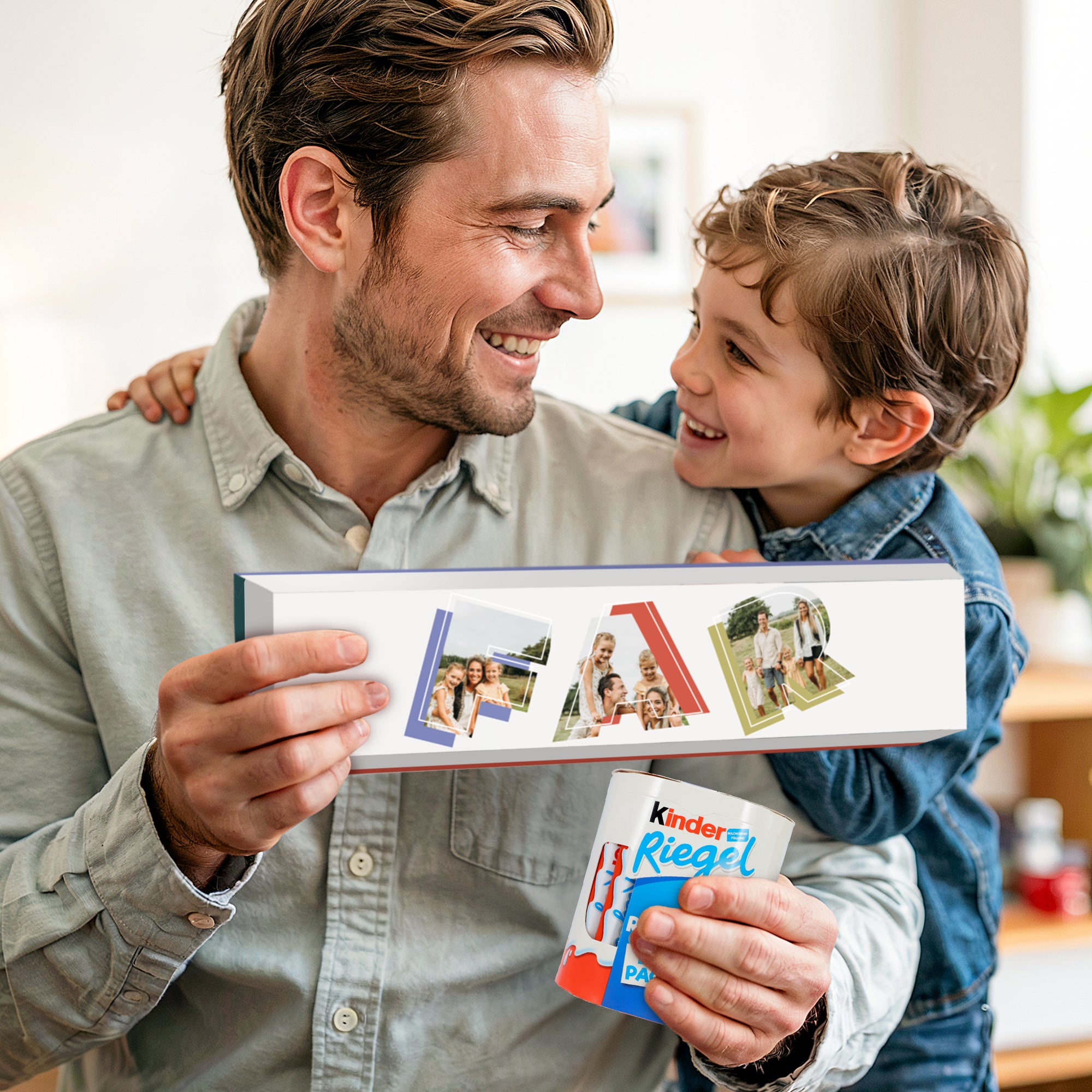 Mega kinder Chokolade med Navn