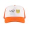 Teherautó sapka - narancs / fehér