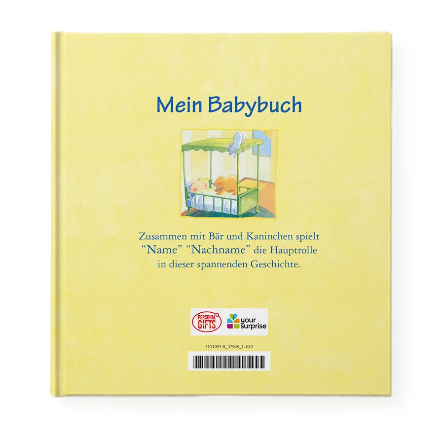 Buch mit Namen - Mein Babybuch 