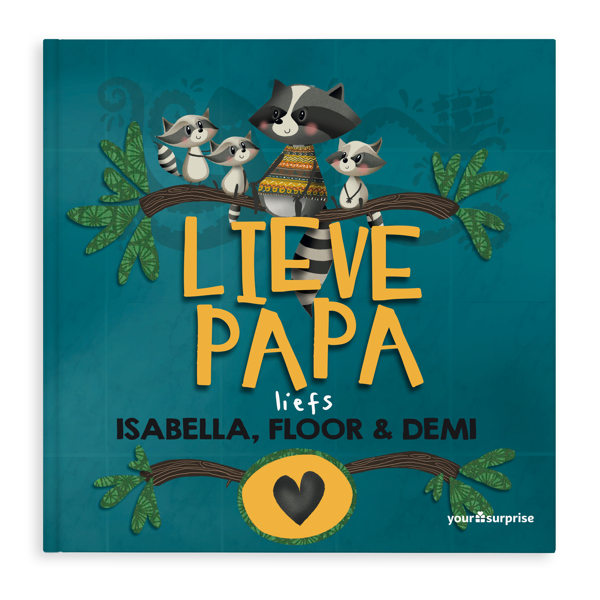 Gepersonaliseerd boek voor papa