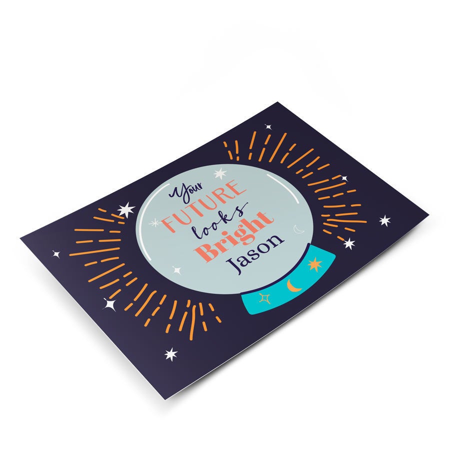 Poczt�wka - Zako�czenie szko�y - Pozioma