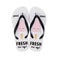 Bedruckte Flip-Flops