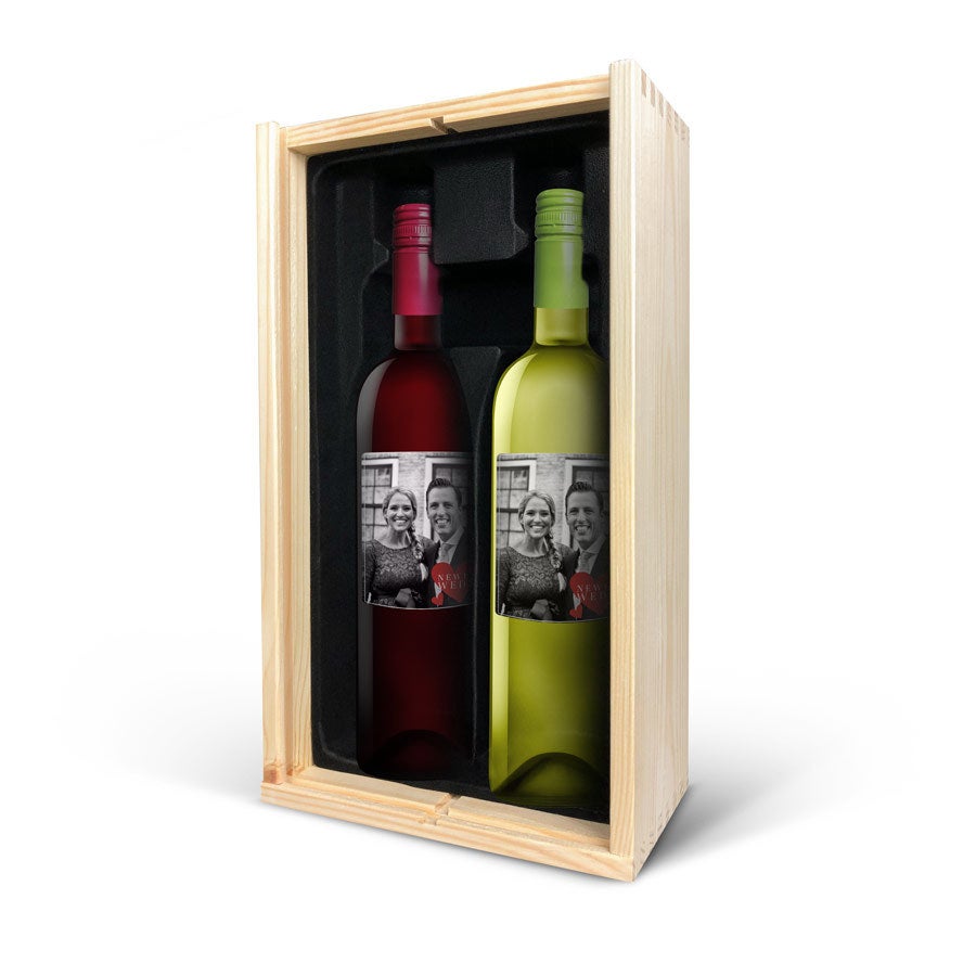 Set cadou vin personalizat - Oude Kaap