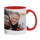 Taza colorida personalizada