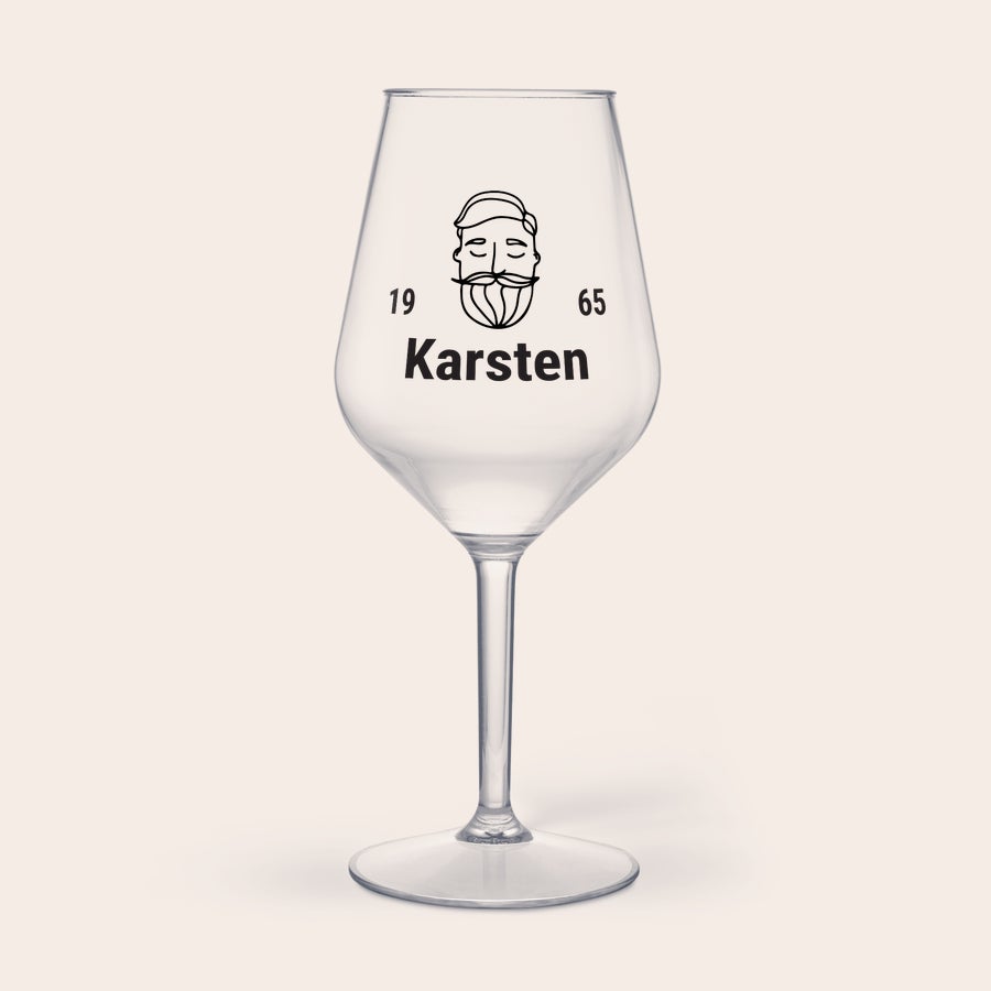 Weinglas Bedrucken - Kunststoff Weinglas Bedrucken - Kunststoff