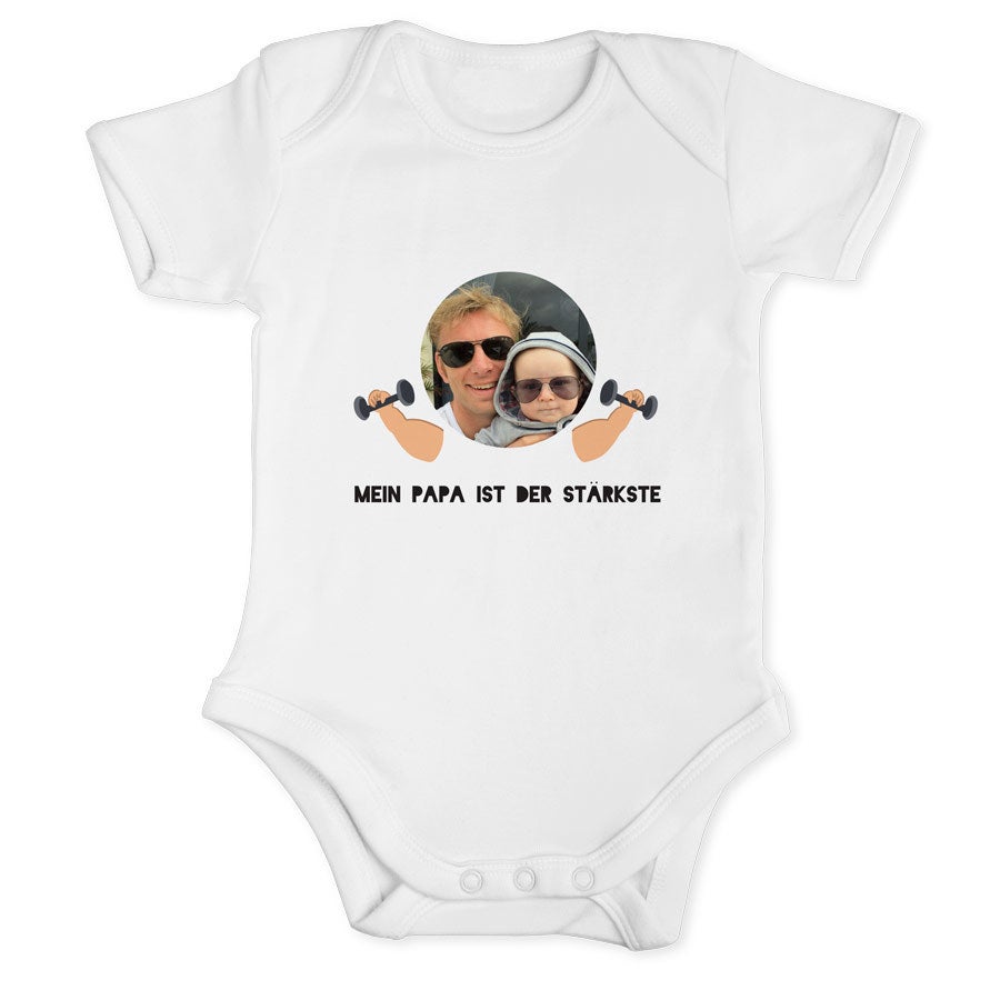 Baby Body bedrucken erster Vatertag