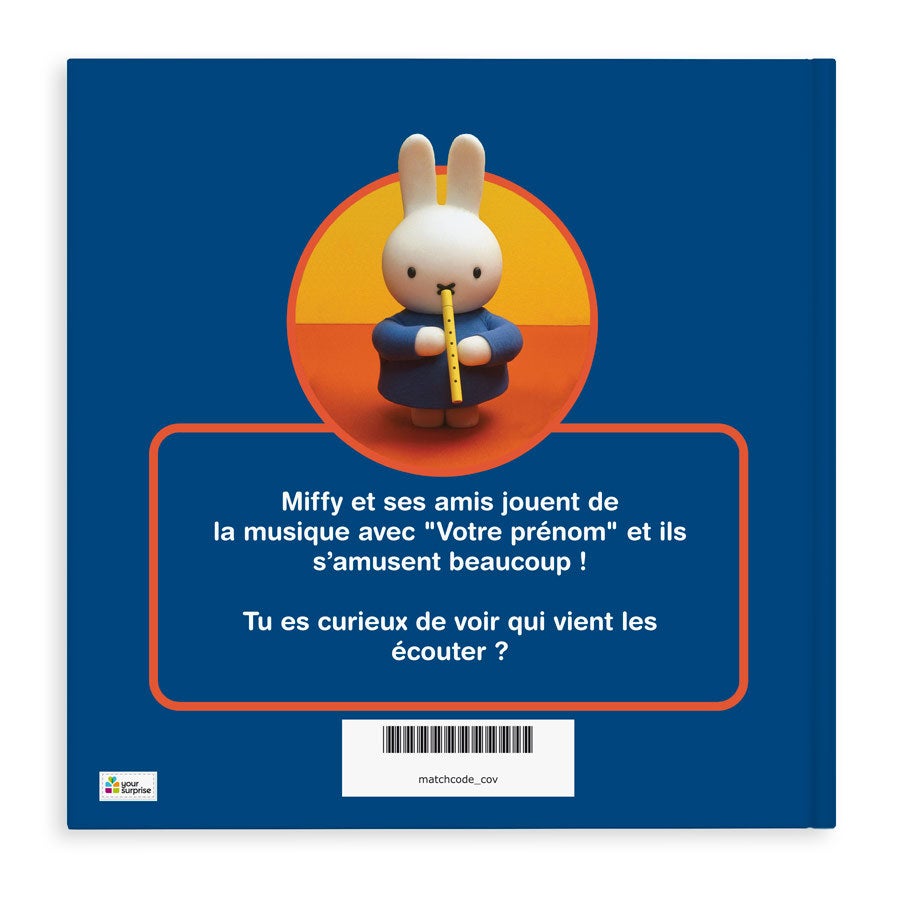 Livre - Miffy fait de la musique