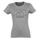 T-shirt - Femme - Gris chiné -  S