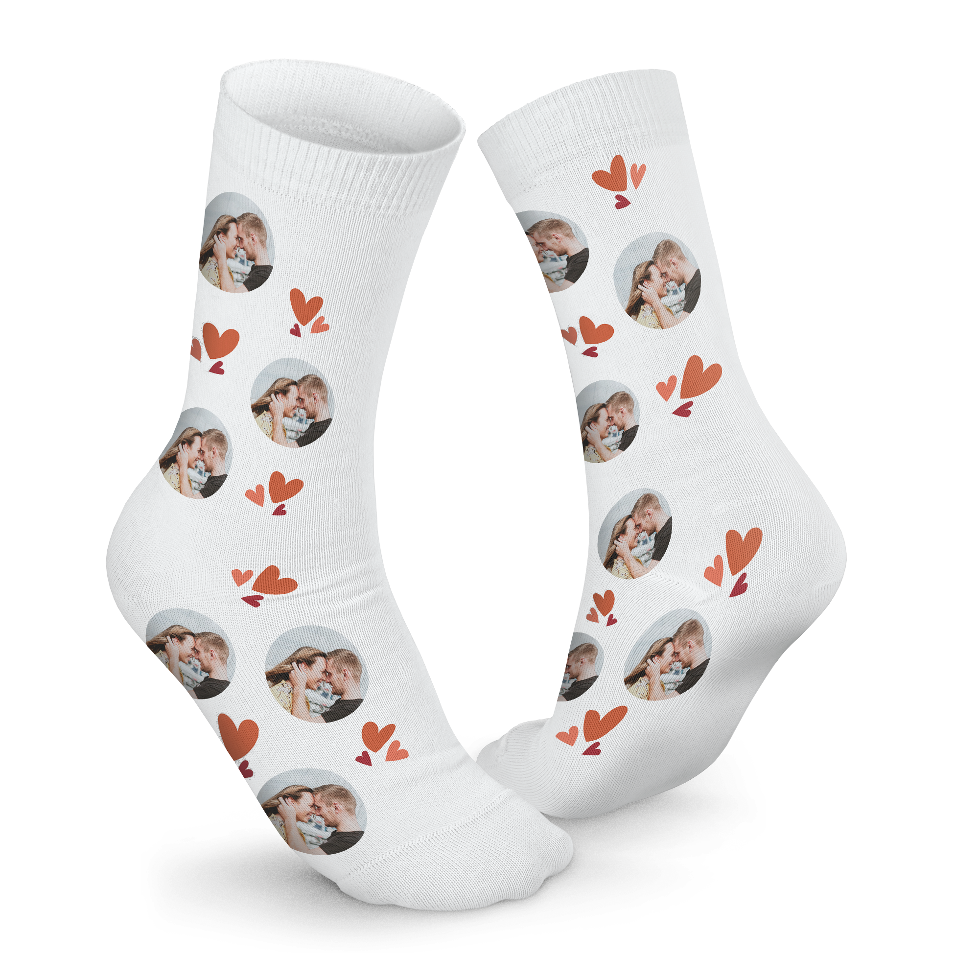 Boxer E Calzini Personalizzati Con Foto – Regalo Divertente Per Lui, Biancheria Intima Su Misura Con Stampa Viso, Set Mix & Match Per San Valentino