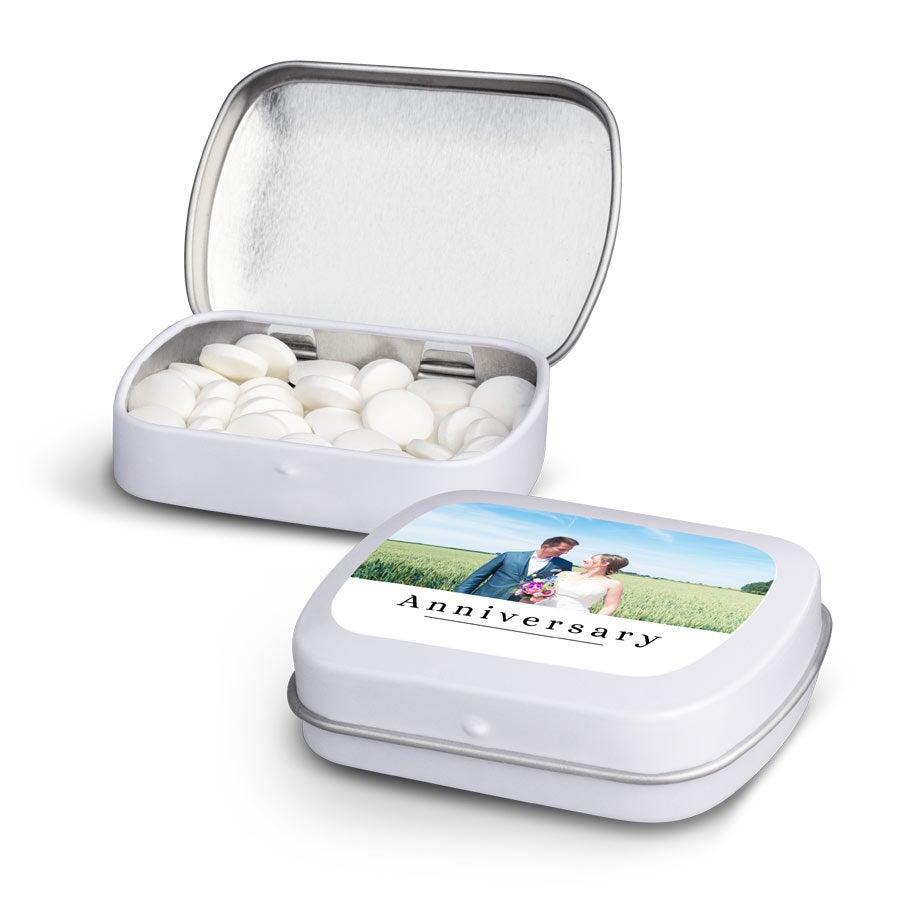 Personalised Gift Tin - Peppermints