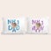 Set de 2 housses de coussin Mr & Mrs personnalisé - 60 x 50 cm Set de 2 housses de coussin Mr & Mrs personnalisé - 60 x 50 cm