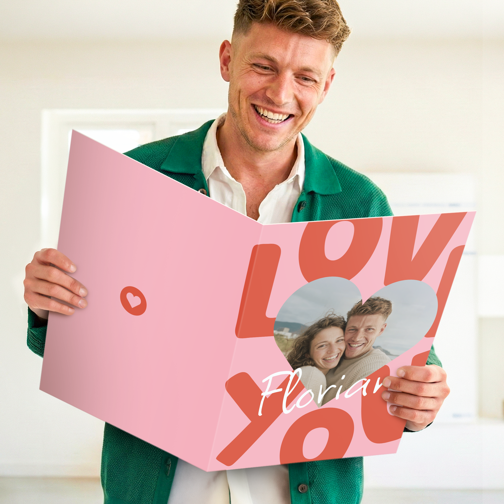 Grande carte anniversaire personnalisée - 50 cm