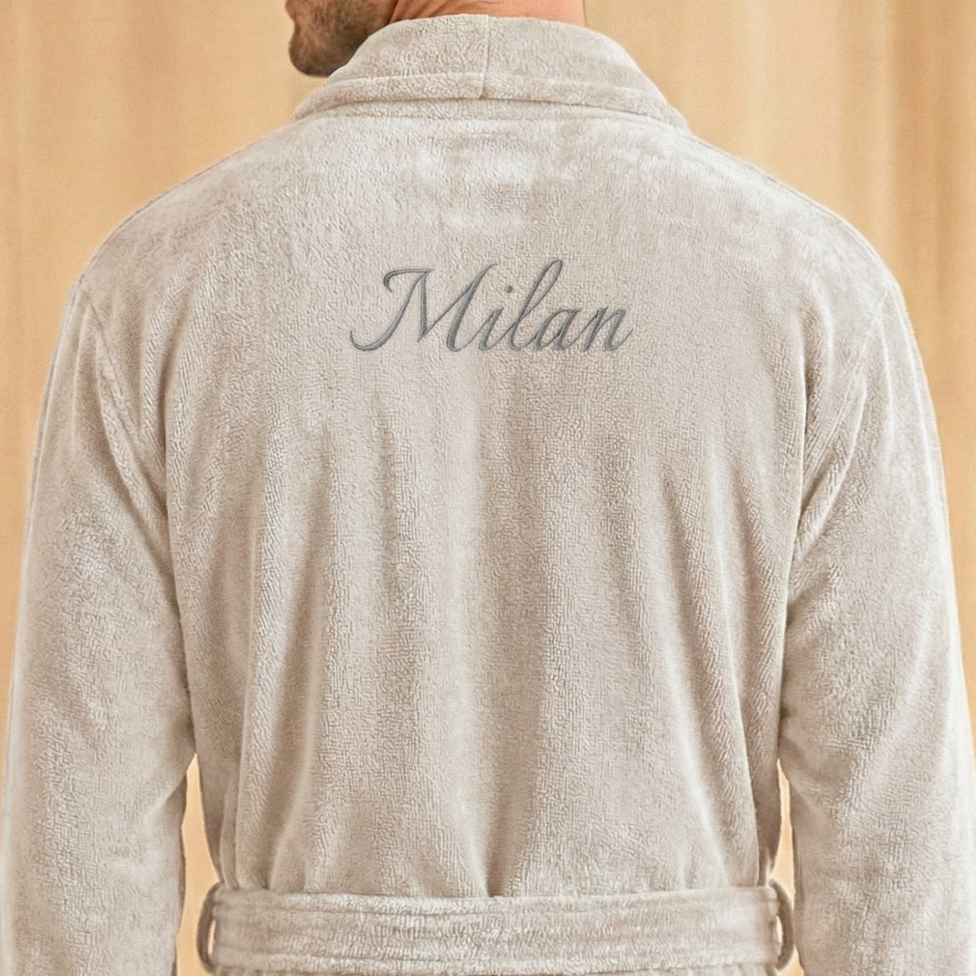 Personalizowany szlafrok męski z imieniem