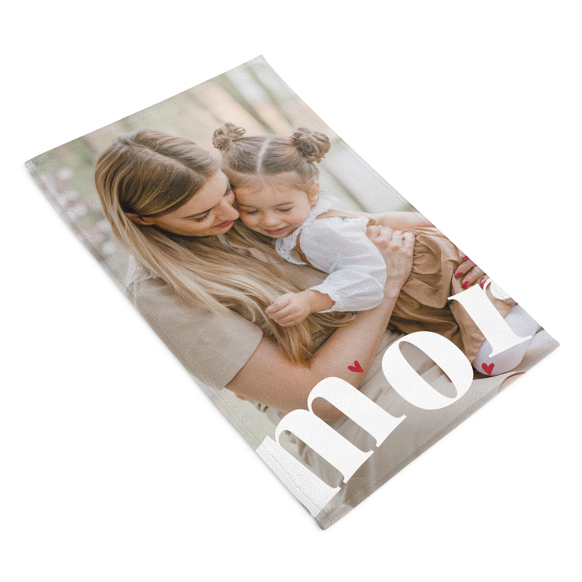 Håndklæde med heldækkende print