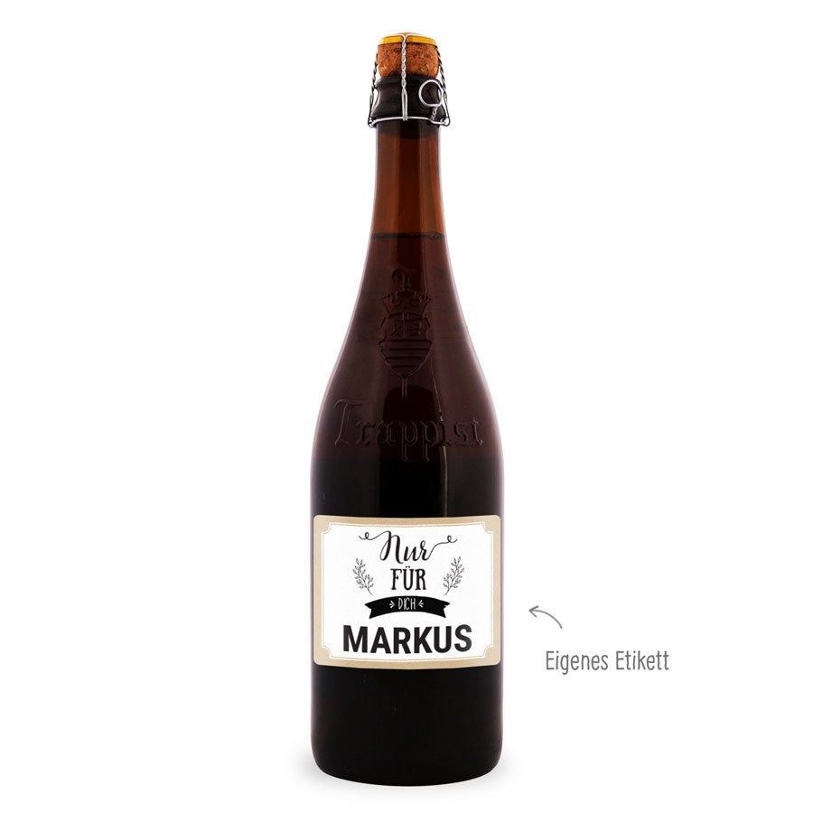 Bier personalisieren - Trappistenbier La Trappe Isid'or Bier personalisieren - Trappistenbier La Trappe Isid'or