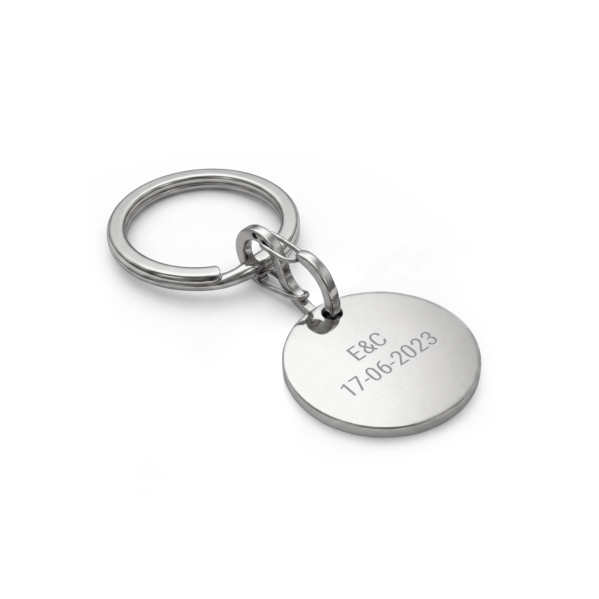 Engraved keyring