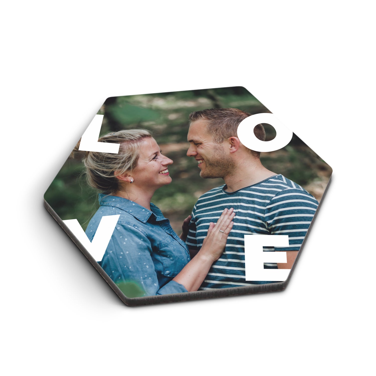 Podk�adka w kszta�cie sze�ciok�ta personalizowana - 1 szt.