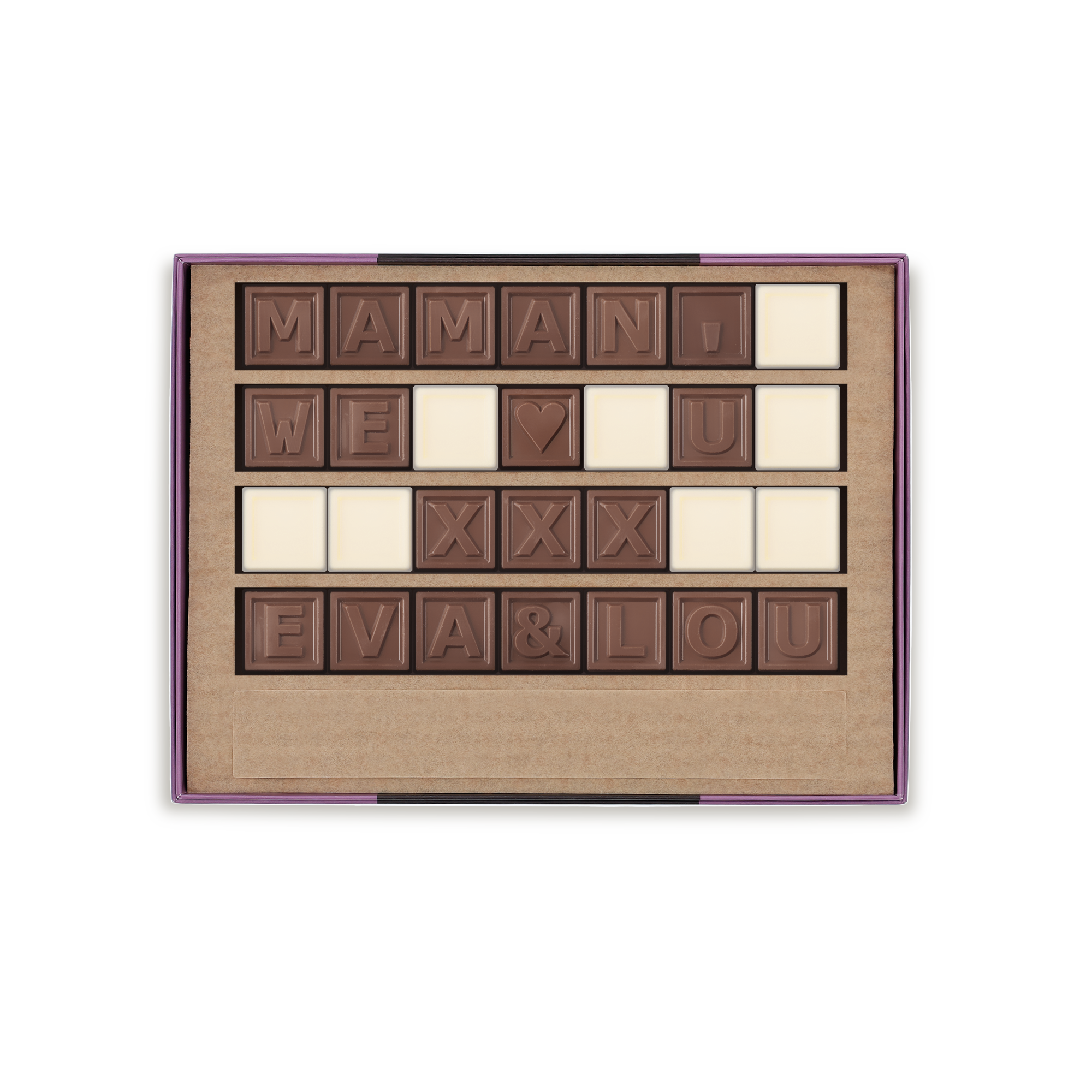 Messages en chocolat - Chocotelegram