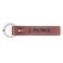 Personalised key ring - Leather