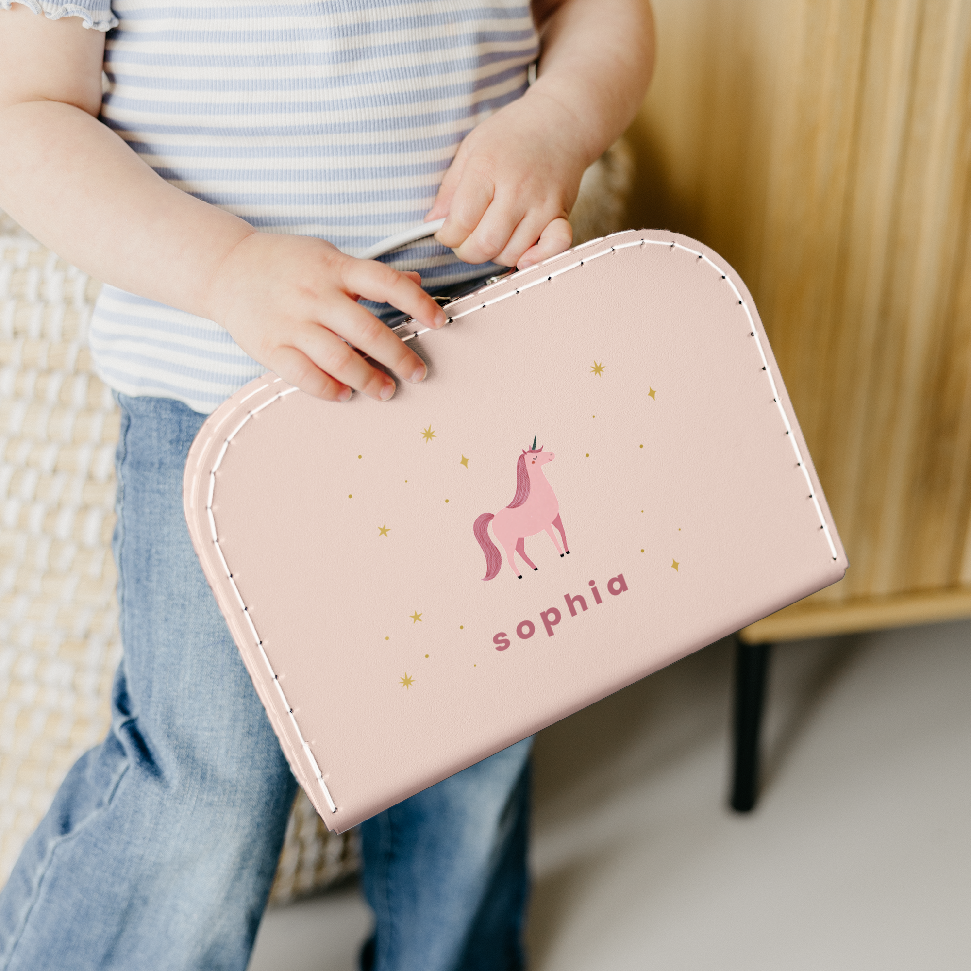Personalised toy suitcase