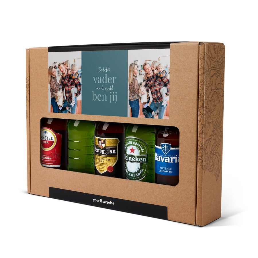 Gepersonaliseerd bierpakket - Vaderdag Gepersonaliseerd bierpakket - Vaderdag