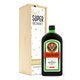 Likeur in bedrukte kist - Jägermeister