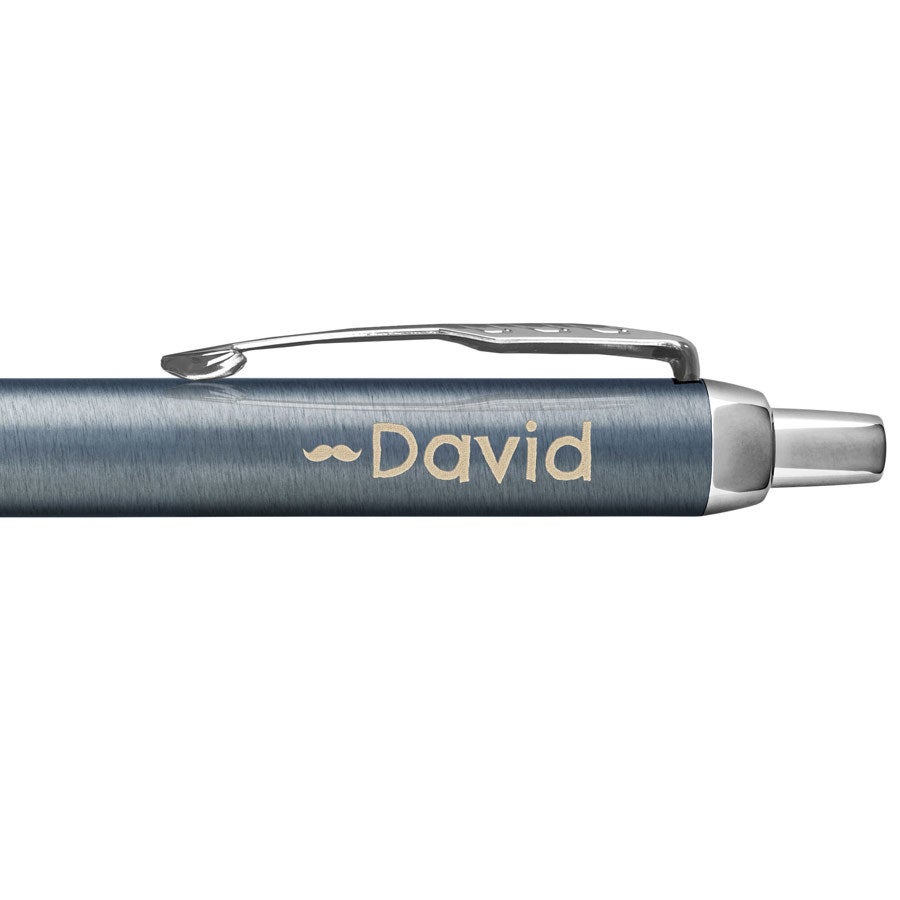 Parker - IM ballpoint pen - Blue grey (right-handed)